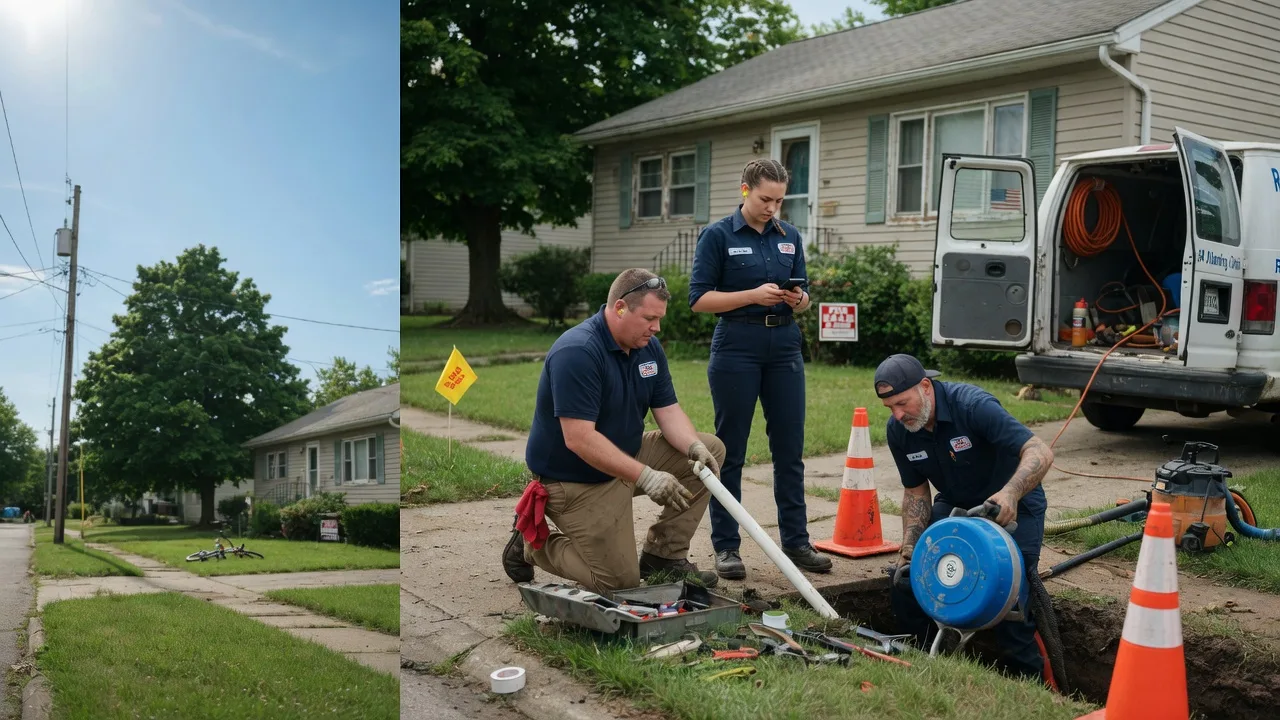 Sewer Line Repair in Rothschild, WI near me